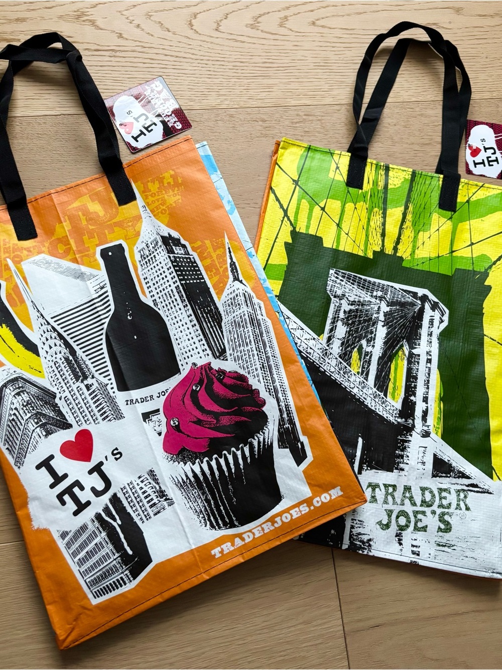 LIMITED EDITION Trader Joe's ECO Reusable Shopping Grocery Gift Tote Bag NWT